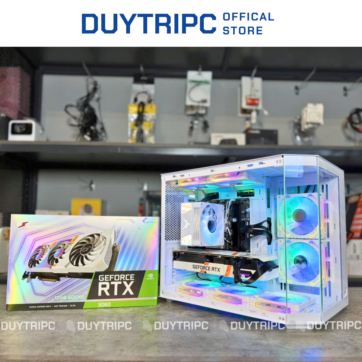 PC C3 i5 12400F/ RTX 3070 Ti 8GB/ RAM 16GB/ SSD 512G